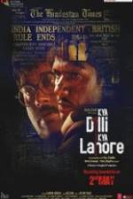 Watch Kya Dilli Kya Lahore 123netflix