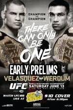 Watch UFC 188 Cain Velasquez vs Fabricio Werdum Early Prelims 123netflix