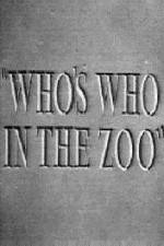 Watch Who's Who in the Zoo 123netflix
