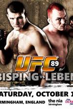 Watch UFC 89: Bisping v Leben 123netflix