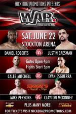 Watch Nick Diaz presents WAR MMA 1 123netflix