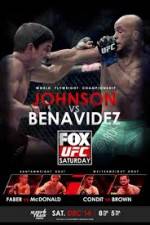 Watch UFC On Fox Johnson vs Benavidez II 123netflix