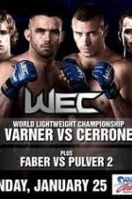 Watch WEC 38 Varner vs Cerrone 123netflix