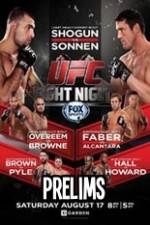 Watch UFC Fight Night 26 Preliminary Fights 123netflix