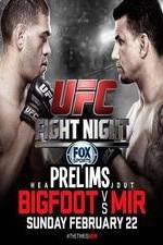 Watch UFC Fight Night 61 Bigfoot vs Mir Prelims 123netflix