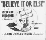 Watch Believe It or Else (Short 1939) 123netflix