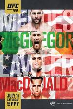 Watch UFC 189 Mendes vs. McGregor 123netflix