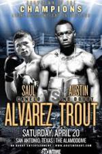 Watch Austin Trout and Saul Canelo Alvarez 123netflix