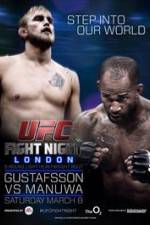Watch UFC Fight Night 38 Gustafsson vs Manuwa 123netflix