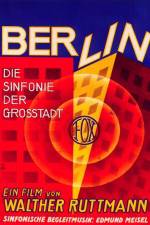 Watch Berlin Die Sinfonie der Grosstadt 123netflix