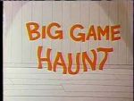 Watch Big Game Haunt (Short 1968) 123netflix