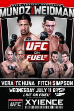 Watch UFC on FUEL 4: Munoz vs. Weidman 123netflix