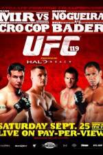 Watch UFC 119: Mir vs Cro Cop 123netflix
