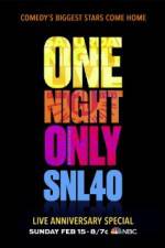 Watch Saturday Night Live 40th Anniversary Special 123netflix