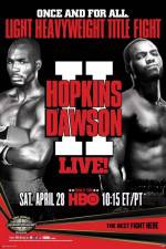 Watch Boxing Light Heavyweight Hopkins vs Dawson II 123netflix