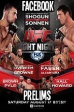 Watch UFC Fight Night 26 Facebook Prelims 123netflix