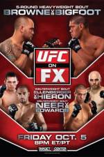 Watch UFC on FX 5 Browne Vs Bigfoot 123netflix