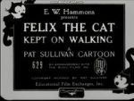 Watch Felix the Cat Kept on Walking (Short 1925) 123netflix